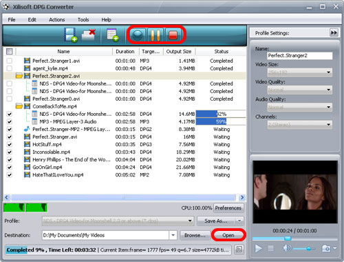 DPG Converter, AVI to DPG Converter