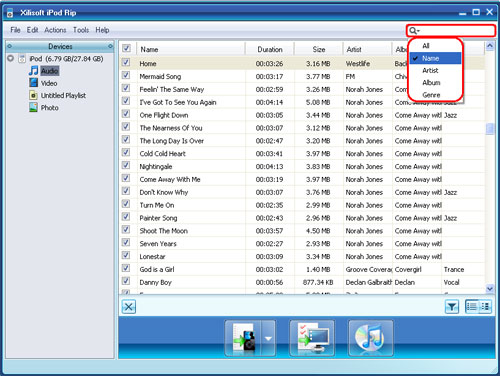 Xilisoft iPod Rip 