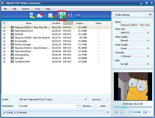 Xilisoft PSP Video Converter