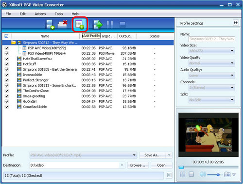 Xilisoft PSP Video Converter