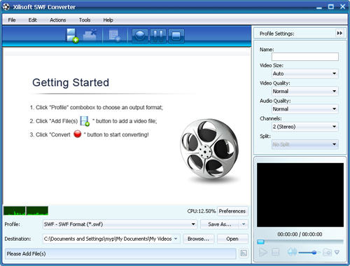Xilisoft SWF Converter