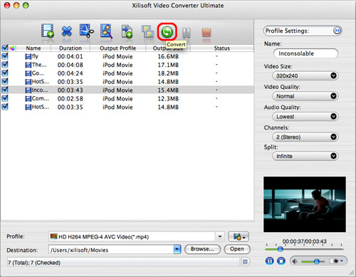 Convert video on Mac, Mac video converter